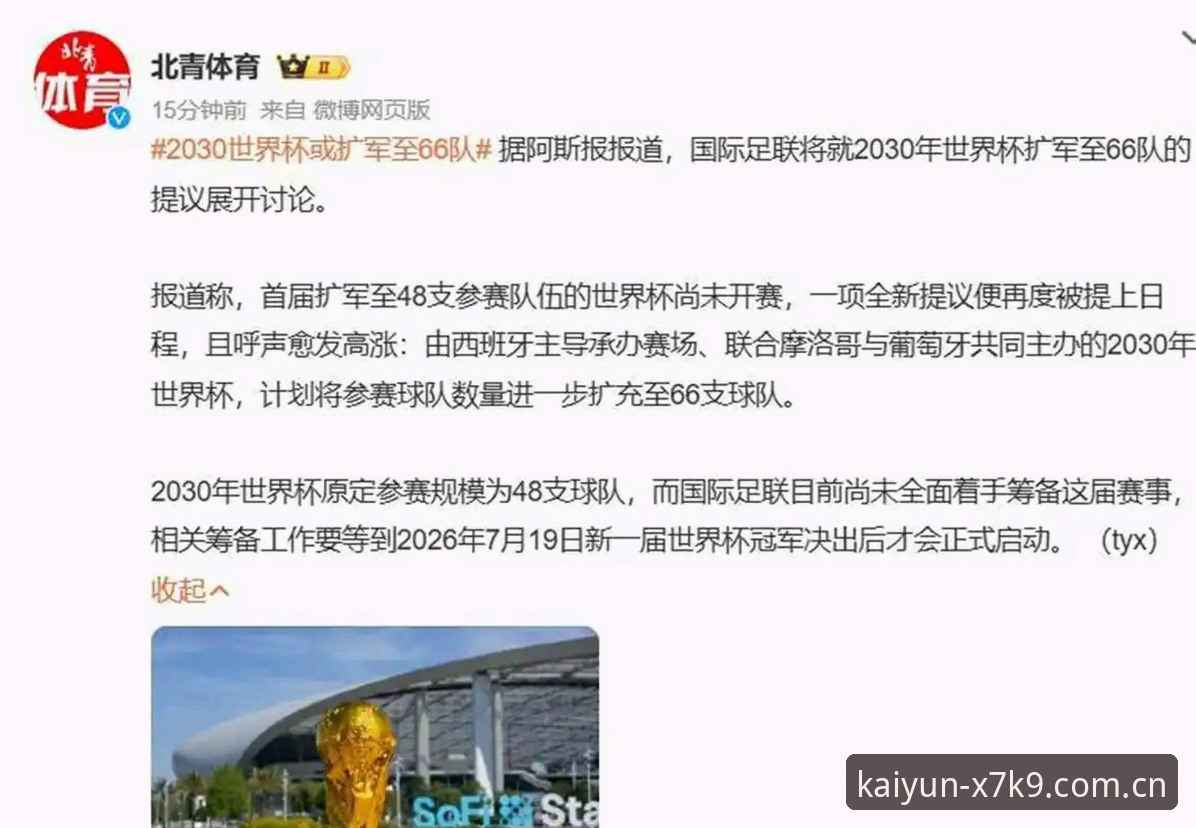 开云体育客服电话最新版 资深用户分享:世界杯扩军至66队,中国男足机会来了吗?